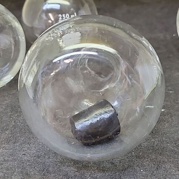 Pyrex 250ml Flat Bottom Boiling Flasks Set Of 5 (Set1) - Picture 4 of 5